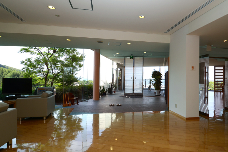 ロビーからの眺め